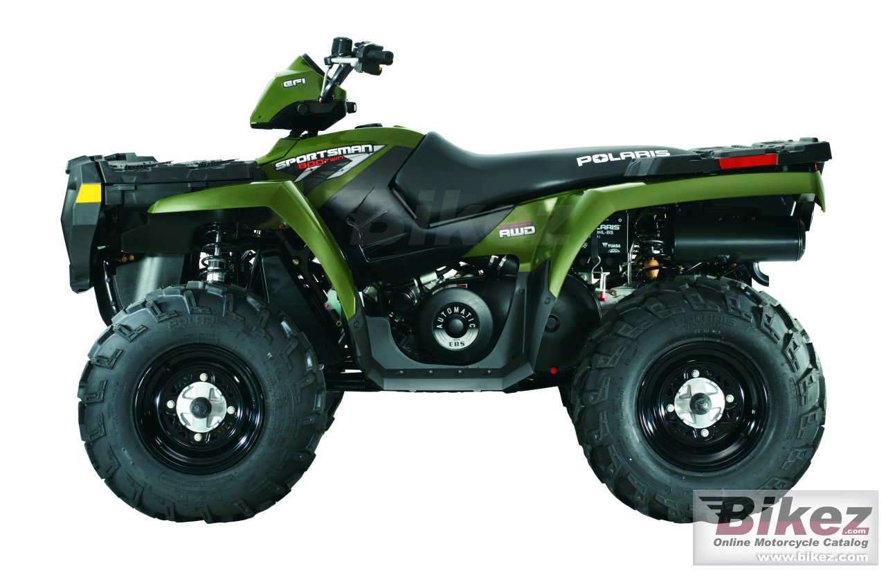 Big Polaris sportsman 800 picture and wallpaper from Bikez.com